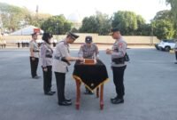 Kapolresta Loteng Pimpin Upacara Penyerahan Jabatan Wakapolresta dan Sertijab Kapolsek Jajaran.
